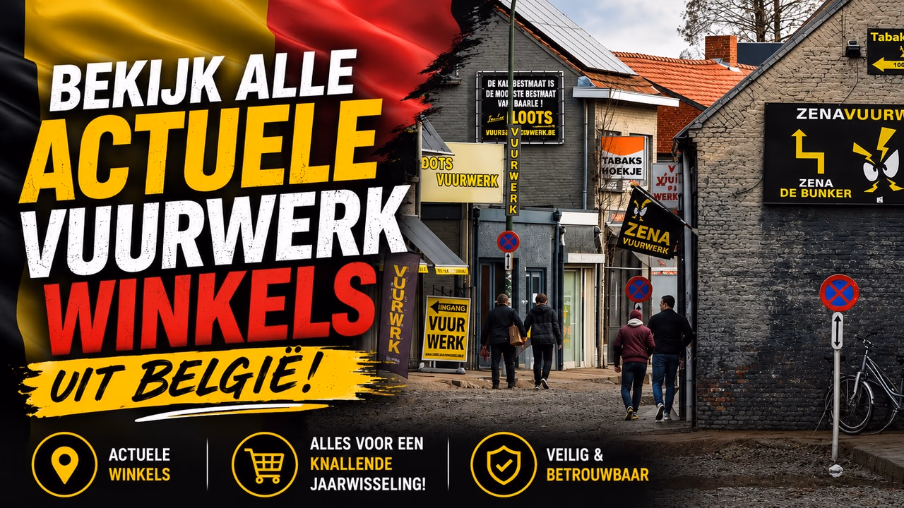 Buy Fireworks in Belgium? Find All Firework Stores in Belgium