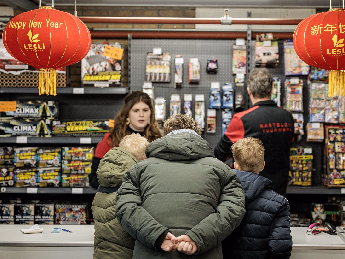 Fireworks retailers are seeing significantly larger orders