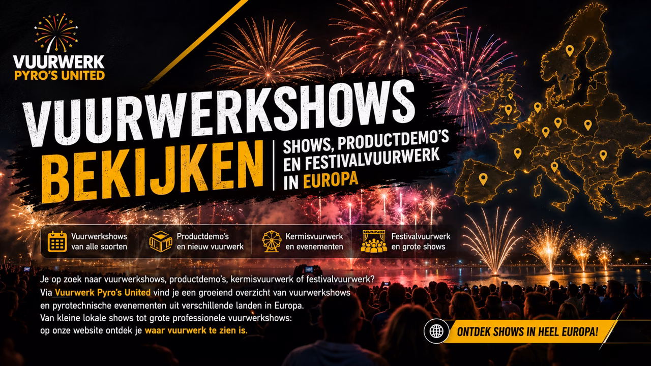 Watch Firework Shows | Product Demos, Fairground Fireworks And Festival Fireworks In Europe